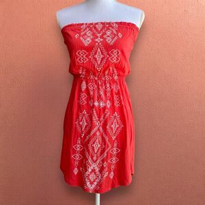 Y2K Billabong Pink Tubetop Mini Dress